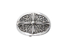 Load image into Gallery viewer, CHROME HEARTS クロムハーツ BUCKL OVAL CROSS1.5 1.5クラシック オーバルクロス バックル スターリングシルバー 美品 中古 67418