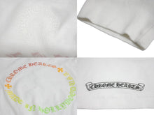 Load image into Gallery viewer, CHROME HEARTS クロムハーツ 長袖Tシャツ トップス グラデーション プリント サイズL コットン ホワイト 美品 中古 67440