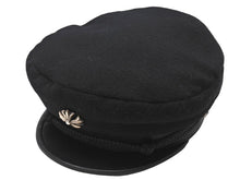 Load image into Gallery viewer, CHROME HEARTS クロムハーツ キャップ ハット CHプラス ブラック ウール レザー サイズM 美品 中古 67452