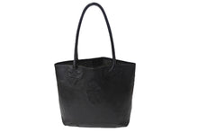 Load image into Gallery viewer, CHROME HEARTS クロムハーツ FSトート トートバッグ クロスパッチ ブラック シルバー金具 中古 67454