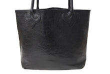 Load image into Gallery viewer, CHROME HEARTS クロムハーツ FSトート トートバッグ クロスパッチ ブラック シルバー金具 中古 67454