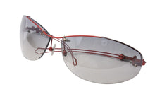 Load image into Gallery viewer, 極美品 CHROME HEARTS クロムハーツ DRAG PIPE サングラス ブラック レッド 中古 67457