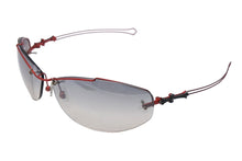 Load image into Gallery viewer, 極美品 CHROME HEARTS クロムハーツ DRAG PIPE サングラス ブラック レッド 中古 67457