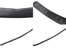 Load image into Gallery viewer, CHROME HEARTS クロムハーツ ダガーバックル 1.5 レザーベルト サイズ34 シルバ−925 レザー ブラック シルバー 美品 中古 67464