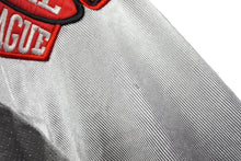 Load image into Gallery viewer, FUBU フブ ゲームシャツ フットボールシャツ ヴィンテージ サイズ2XL グレー レッド メッシュ ポリエステル 美品 中古 67515