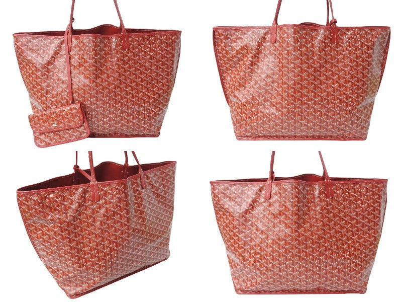 極美品 GOYARD ゴヤール サック アンジュGM トートバッグ ポーチ付き 