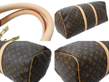 Load image into Gallery viewer, 新品同様 LOUIS VUITTON ルイヴィトン キーポル50 ボストンバッグ M41426 モノグラムキャンバス ブラウン 中古 67563