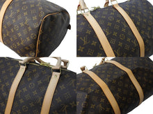 Load image into Gallery viewer, 新品同様 LOUIS VUITTON ルイヴィトン キーポル50 ボストンバッグ M41426 モノグラムキャンバス ブラウン 中古 67563