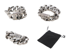 Load image into Gallery viewer, ChromeHearts クロムハーツ ブレスレット 8LINK CLSC LRG3 BSラージボックスID シルバーブレスレット 131.29g シルバー925 美品 中古 67580