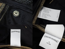 Load image into Gallery viewer, 新品未使用 CHROME HEARTS クロムハーツ クロスパッチ チノ パンツ CHINOS CEM CRS PTCH パンツ ベージュ コットン サイズ30 中古 67597