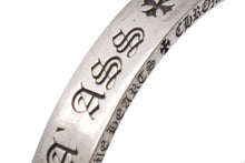 Load image into Gallery viewer, CHROME HEARTS クロムハーツ スペーサー バングル ブレスレット シルバー 美品 中古 67600
