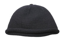 Load image into Gallery viewer, CHROME HEARTS クロムハーツ ビーニー ニットキャップ フレアボタン フレアパッチ カシミヤ ブラック 美品 中古 67602
