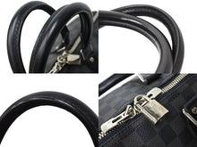 Load image into Gallery viewer, LOUIS VUITTON ルイ ヴィトン キーポル バンドリエール45 ボストンバッグ N41418 ダミエグラフィット ブラック 美品 中古 67624