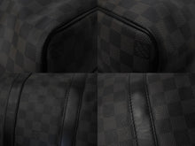 Load image into Gallery viewer, LOUIS VUITTON ルイ ヴィトン キーポル バンドリエール45 ボストンバッグ N41418 ダミエグラフィット ブラック 美品 中古 67624
