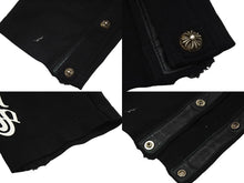Load image into Gallery viewer, CHROME HEARTS クロムハーツ スウェットパンツ サイドロゴ サイズL シルバー金具 ブラック 美品 中古 67705