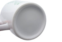 Load image into Gallery viewer, 新品未使用 BILLIONAIREBOYSCLUB ビリオネアボーイズクラブ MUG CUP マグカップ ホワイト グリーン セラミック 67743
