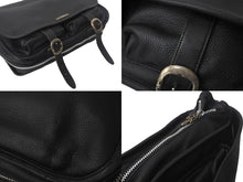 Load image into Gallery viewer, ChromeHearts クロムハーツ ショルダーバッグ ダガージップ ガンスリンガー 2232-304-2000-0900 レザー ブラック 美品 中古 4c067893