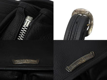 Load image into Gallery viewer, ChromeHearts クロムハーツ ショルダーバッグ ダガージップ ガンスリンガー 2232-304-2000-0900 レザー ブラック 美品 中古 4c067893