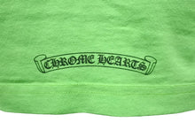 Load image into Gallery viewer, CHROME HEARTS クロムハーツ Matty Boy Sex Records 半袖Tシャツ サイズS マッティボーイ グリーン コットン 中古 4c067956