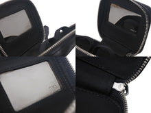Load image into Gallery viewer, PRADA プラダ コンタクトケース SAFFIANO サフィアーノ ブラック 2ARA18 コンタクトレンズ 小物入れ ボトル欠品 中古 4c068036