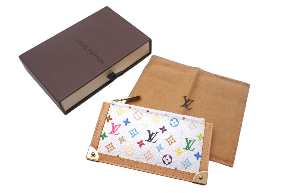 新品同様 LOUIS VUITTON ルイ ヴィトン 村上隆 ポシェットクレ