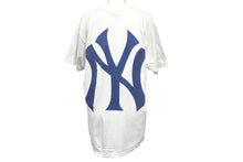 Load image into Gallery viewer, Supreme シュプリーム New York Yankees × 47 Brand ボックスロゴ Tシャツ サイズM ニューヨークヤンキース ホワイト ネイビー 良品 中古 4c068109