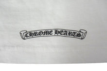 Load image into Gallery viewer, ChromeHearts クロムハーツ バックアーチロゴプリント 半袖Tシャツ アメリカ製 コットン ホワイト サイズL 美品 中古 4c068128