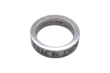 Load image into Gallery viewer, CHROME HEARTS クロムハーツ スペーサーリング6mm 重量11.4G 19号 2003刻印 シルバー925 美品 4c068132