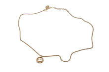 Load image into Gallery viewer, ChristianDior クリスチャンディオール ネックレス アクセサリー CDロゴ GP 5.7g ゴールド 美品 中古 4c068518