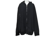 Load image into Gallery viewer, Chrome Hearts ジップアップナイロンジャケット クロスパッチ フード サイズXL 2225-304-5060 美品 中古 4c068281