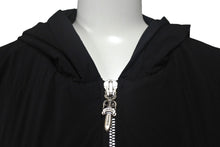 Load image into Gallery viewer, Chrome Hearts ジップアップナイロンジャケット クロスパッチ フード サイズXL 2225-304-5060 美品 中古 4c068281