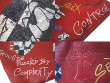 Load image into Gallery viewer, 極美品 CHROME HEARTS クロムハーツ トートバッグ MATTY BOY マッティボーイ オーダーメイド ボルドー レザー シルバー925 中古 4c068295