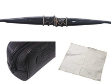 Load image into Gallery viewer, CHROME HEARTS クロムハーツ DSL サングラス 55-26-131 アイウェア マットブラック 美品 中古 4c068573