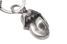 Load image into Gallery viewer, CHROME HEARTS クロムハーツ リップアンドタン スプリットダガー キーリング 重量55.5g シルバー925 2002刻印 美品 中古 4c068902