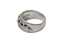Load image into Gallery viewer, 極美品 CHROME HEARTS クロムハーツ フローラルクロス リング 指輪 サイズ20号 重量16.3g シルバー925 1992/Sterling刻印 中古 4c068907
