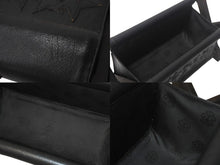 Load image into Gallery viewer, CHROME HEARTS クロムハーツ リモコンラック スターパッチ レザー エボニー シルバー925 オブジェ 置物 美品 中古 4c068995