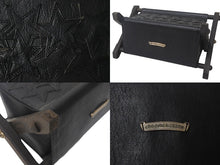 Load image into Gallery viewer, CHROME HEARTS クロムハーツ リモコンラック スターパッチ レザー エボニー シルバー925 オブジェ 置物 美品 中古 4c068995