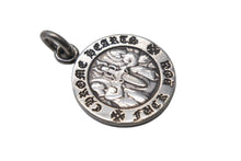 Load image into Gallery viewer, CHROME HEARTS クロムハーツ エンジェル メダル チャーム V1 ペンダントトップ シルバー 6g シルバー925 シルバー金具 美品 中古 4c069092