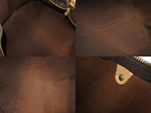 Load image into Gallery viewer, LOUIS VUITTON ルイ ヴィトン キーポルバンドリエール 60 ボストンバッグ M41412 モノグラム ブラウン PVC ヌメ革 レザー 美品 中古 4c069182