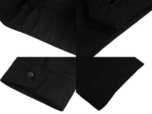 Load image into Gallery viewer, 極美品 Chrome hearts クロムハーツ ナイロン ジャケット ブラック レザーパッチ シルバー925 サイズS 中古 4c069357