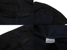 Load image into Gallery viewer, 極美品 Chrome hearts クロムハーツ ナイロン ジャケット ブラック レザーパッチ シルバー925 サイズS 中古 4c069357