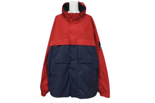 Load image into Gallery viewer, NAUTICA ノーティカ セーリングジャケット ナイロン ブルゾン XL レッド ネイビー コットン ナイロン 美品 中古 4c069408