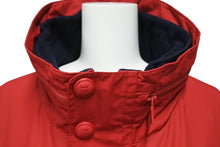 Load image into Gallery viewer, NAUTICA ノーティカ セーリングジャケット ナイロン ブルゾン XL レッド ネイビー コットン ナイロン 美品 中古 4c069408
