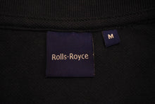 Load image into Gallery viewer, ROLLS ROYCE ロールスロイス ポロシャツ トップス ブランドロゴ コットン ネイビー ホワイト サイズM 美品 中古 4c069710