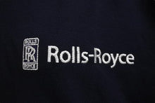 Load image into Gallery viewer, ROLLS ROYCE ロールスロイス ポロシャツ トップス ブランドロゴ コットン ネイビー ホワイト サイズM 美品 中古 4c069710