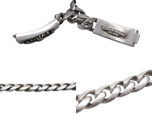Load image into Gallery viewer, CHROME HEARTS クロムハーツ フローラルクロス IDブレスレット クラシックチェーン 重量約126.0g 腕周り約21cm 13リンク 美品 中古 4c069734