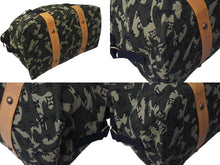 Load image into Gallery viewer, 新品同様 LOUIS VUITTON ルイヴィトン トレイ モノグラモフラージュ モノグラム トートバッグ 村上隆 限定 迷彩柄 M95783 中古 4c075833