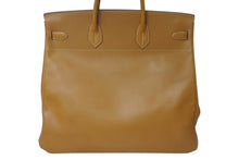 Load image into Gallery viewer, HERMES エルメス Haut a Courroies オータクロア45 ハンドバッグ アルデンヌ ナチュラル ブロンズ金具 □B刻印 美品 中古 4c076209