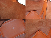 Load image into Gallery viewer, HERMES エルメス PICOTIN LOCK PM ピコタンロック PM ハンドバッグ □H刻 トリヨンクレマンス オレンジ シルバー金具 美品 中古 4c076325