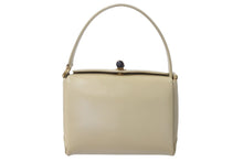 Load image into Gallery viewer, GUCCI グッチ オールドバンブー ハンドバッグ 000 26 0175 イタリア製 レザー クリーム ゴールド金具 美品 中古 4c076328